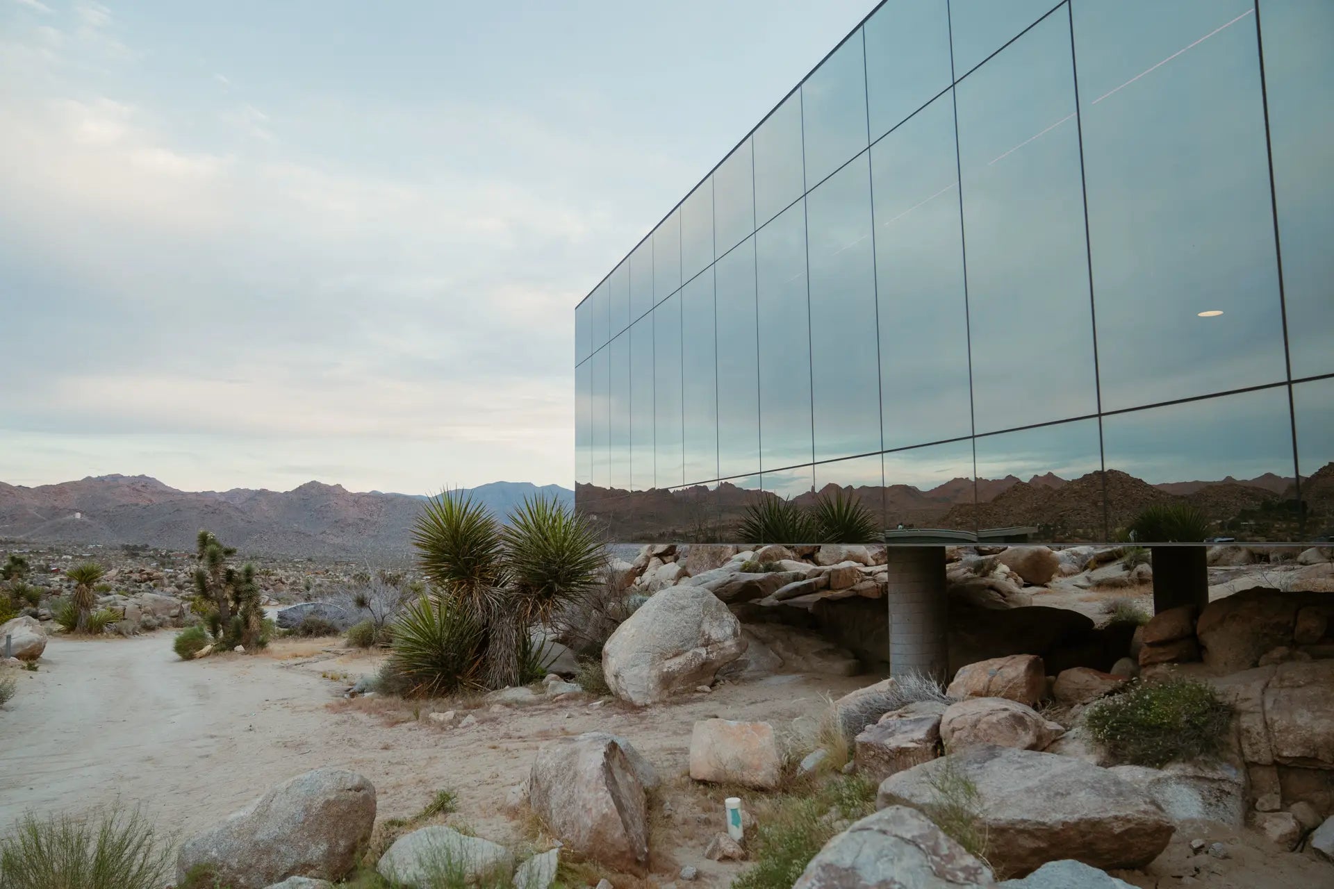Vue extérieure de L'Invisible House