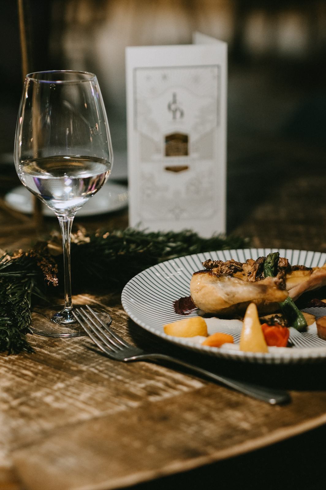 Photo d'un plat servi lors d'un événement Le Grand Dîner